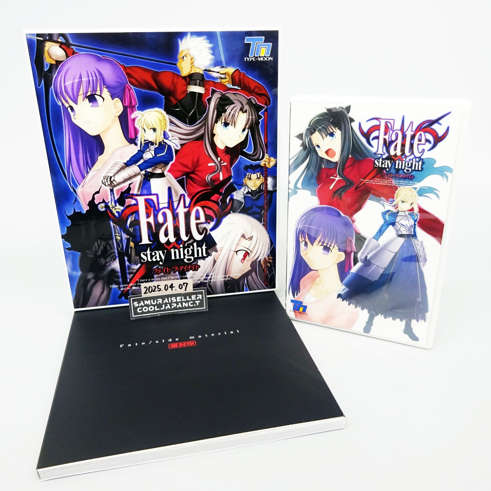 Fate stay night PC CD-ROM版　セット Type-Moon Fate Stay Night Limited Edition PC Game