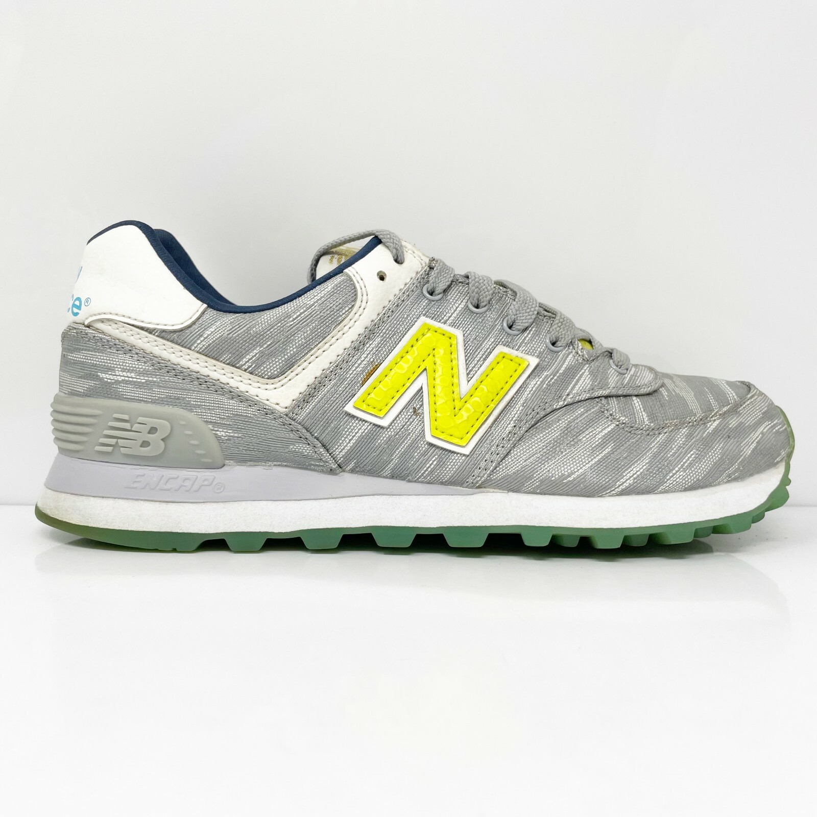 

Женские кроссовки New Balance 574 WL574SIA серые повседневные кроссовки размер 8 B, Серый, 574