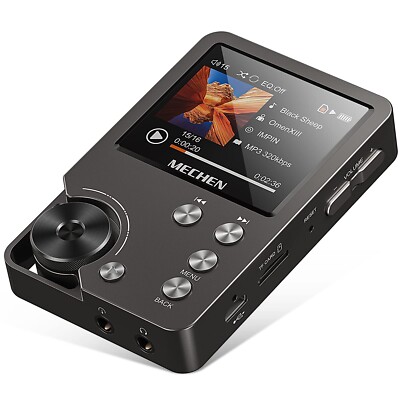 MECHEN MP3 Player Lossless DSD High Resolution Portable HiFi Digital Audio Black