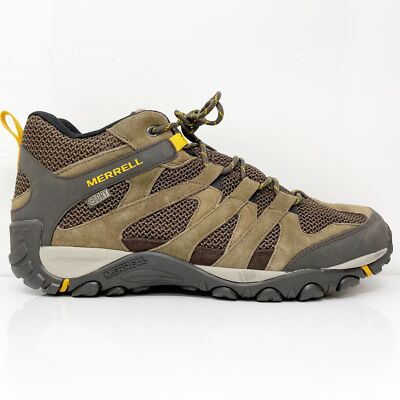 

Мужские водонепроницаемые походные ботинки Merrell Alverstone Mid J48535, размер 14, Коричневый, Alverstone Mid