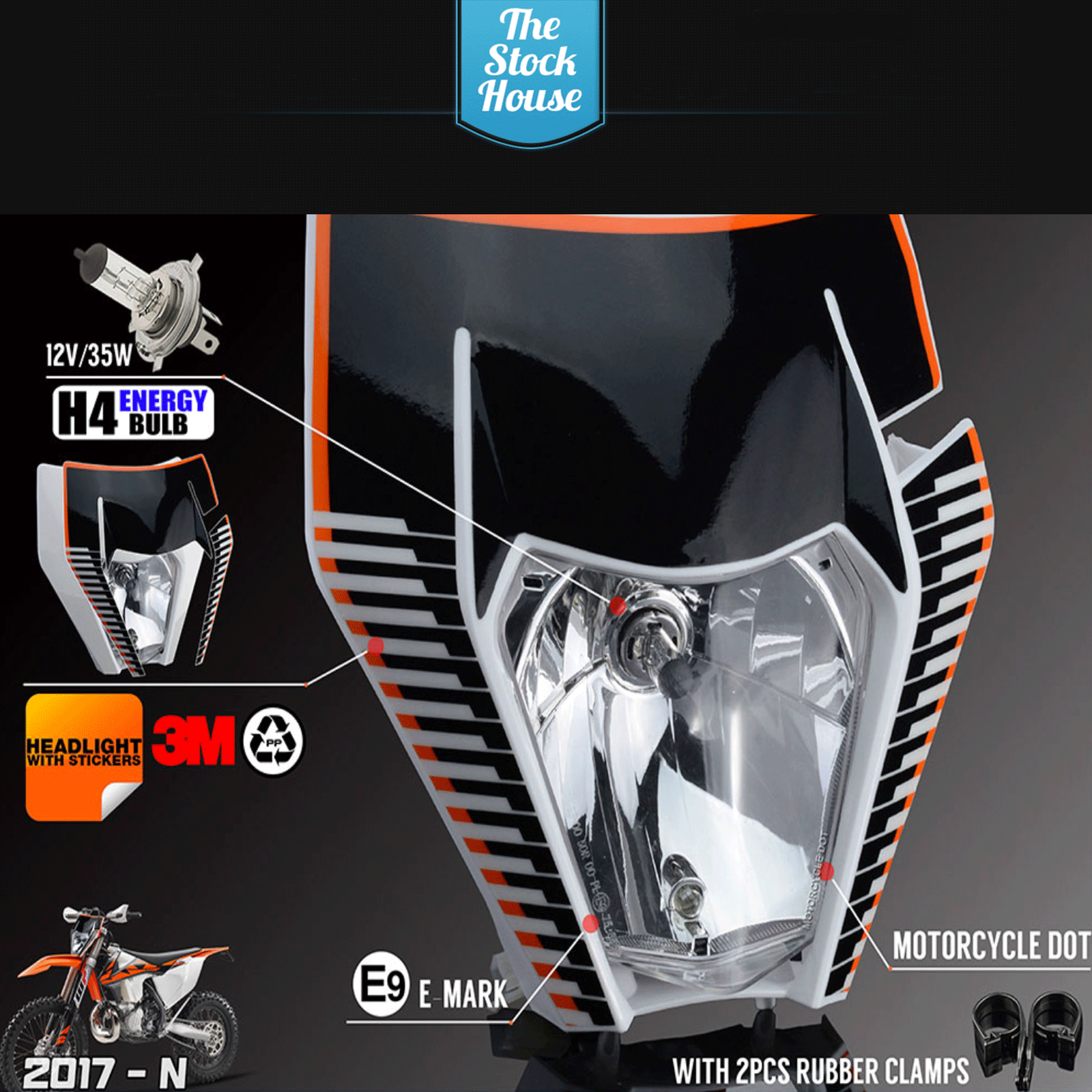 Led фара ktm