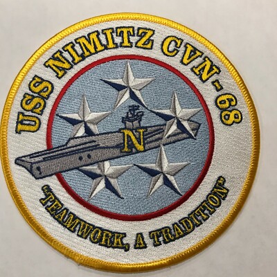 Patch of USS NIMITZ (CVN 68) 5''
