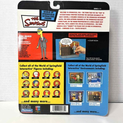 The Simpsons Blue Haired Lawyer Action Figure NIB