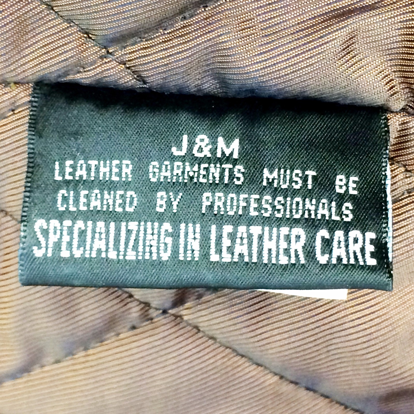 Pre-owned M & M Vintage, M6060verp Brown, J&m 3/4 Length Men Leather Coat