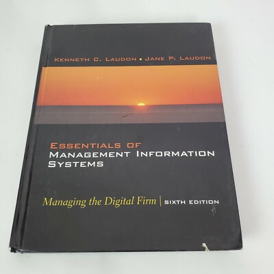 Essentials of Management Information Systems Book