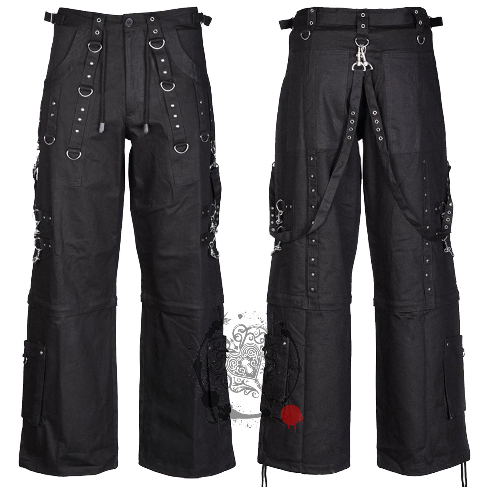 パンツ Rattle Trap gasmask bondage cargo pants Julius_7 SS11 “Chaos; Ontological Anarchism” Shapeshifting
