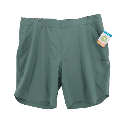 NWT COLUMBIA Green Place To Place Long Short 10" Inseam Women's Size 2X