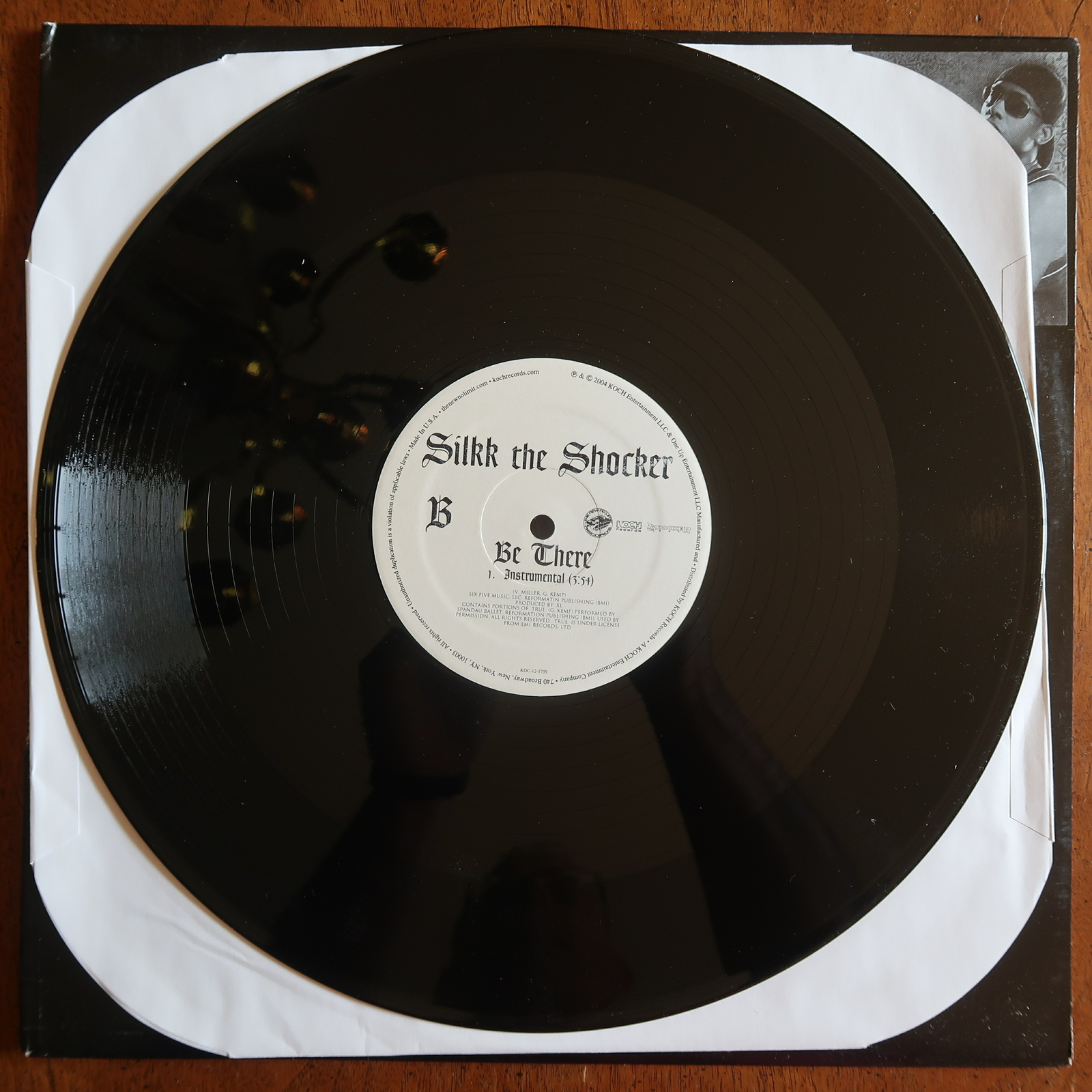 SILKK THE SHOCKER BE THERE 12" VINYL SINGLE KOCH RECORDS EXC COND  11