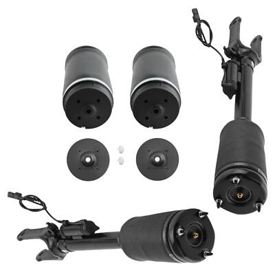 2X Luftbalg Hinten + 2X Federbein Stoßdämpfer Vorne for Mercedes GL ML X164 W164