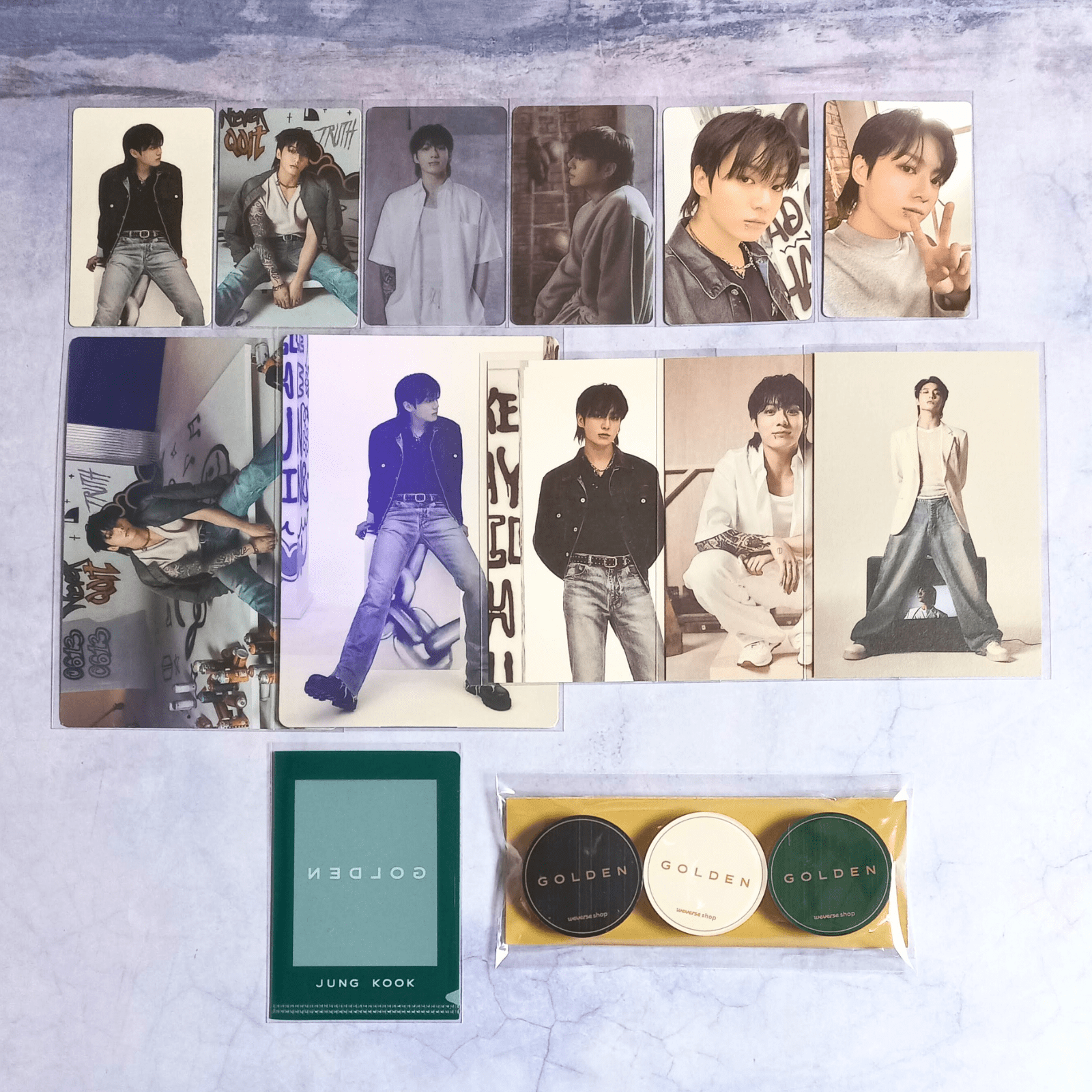BTS PTD weverse特典　JUNGKOOK③ BTS Jungkook Golden Weverse Global Limited PVC Official