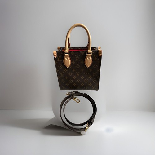 LOUIS VUITTON＊Sac Plat BB＊送料込 Louis Vuitton Monogram Sac Plat BB | First State Auctions