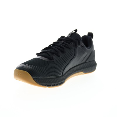 

Under Armour Charged Commit Training 3 Mens Black Athletic Cross Training Shoes, Черный, Under Armour Charged Commit Training 3