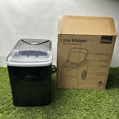 Smart Countertop Ice Maker, Compact Wi-Fi Ice Maker with App Control.