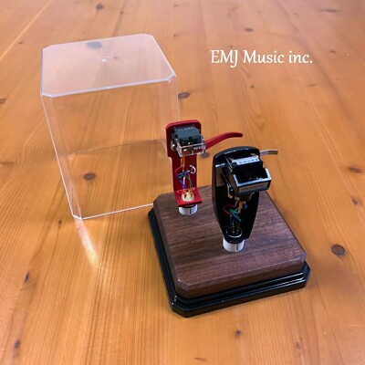 Free Shipping EMJ Walnut Headshell Cartridge Keeper 2Nw  Made in Japan New