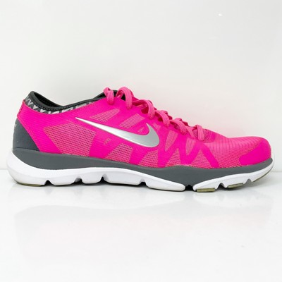 

Nike Womens Flex Supreme TR 3 683138-604 Розовые кроссовки для бега, размер 9, Розовый, Flex Supreme TR 3