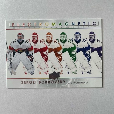 2021 Upper Deck Series 1 #EM-21 Sergei Bobrovsky Electromagnetic