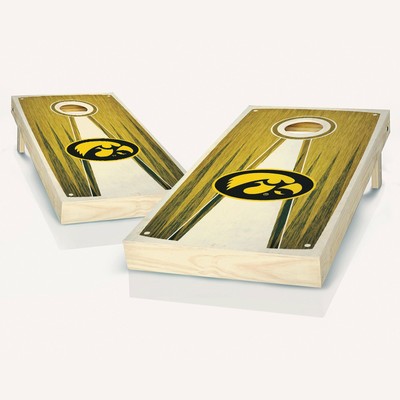 Iowa Hawkeyes Pyramid NCAA Cornhole Board Set