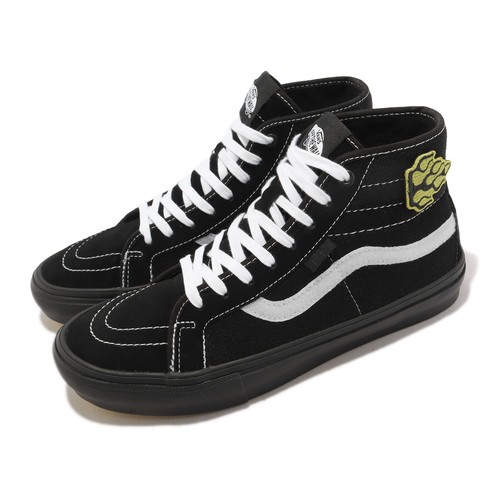 

Черные мужские кроссовки для скейтбординга Vans Elijah Berle x Skate Sk8-Hi Decon VN0A5KYBBKA, Черный, Skate Sk8-hi Decon