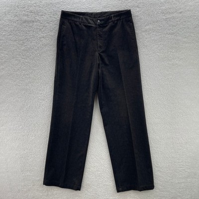 Armani Collezioni Dress Pants Mens 34x34* Brown Textured Trousers Luxury Office