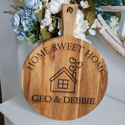 Personalised Laser Etched Serving Board – Custom Cheese & Grazing Platter