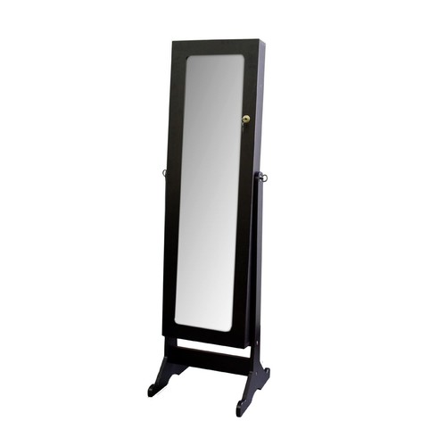 Коричневое прямоугольное зеркало Cheval Standing Mirror