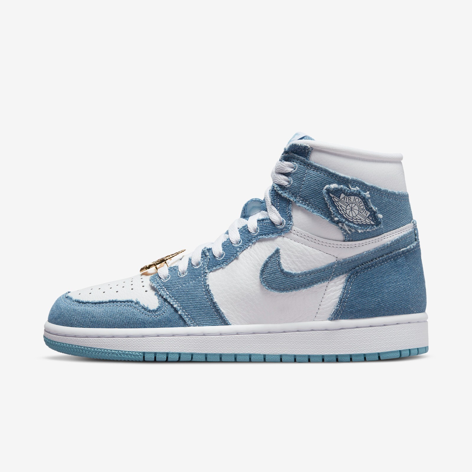 Jordan 1 Retro High OG Denim DM9036-104 WMNS Shoes Кроссовки