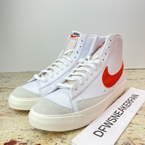 nike mid blazer orange