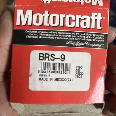 NEW Motorcraft Wheel Seal Front BRS-9 Ford Lincoln RWD 2.626 x 0.286 1990-2003