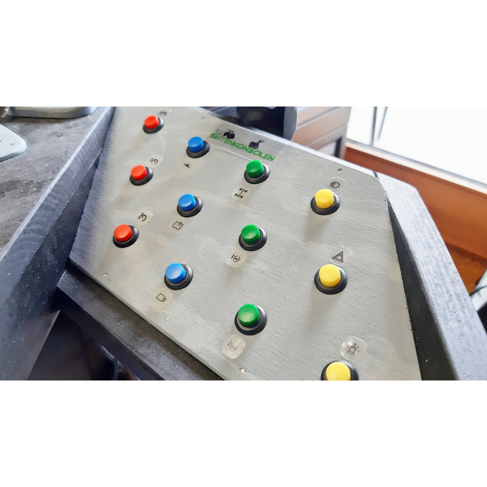 LS Seitenkonsolen Tastenbelegungs-Stickerbogen
