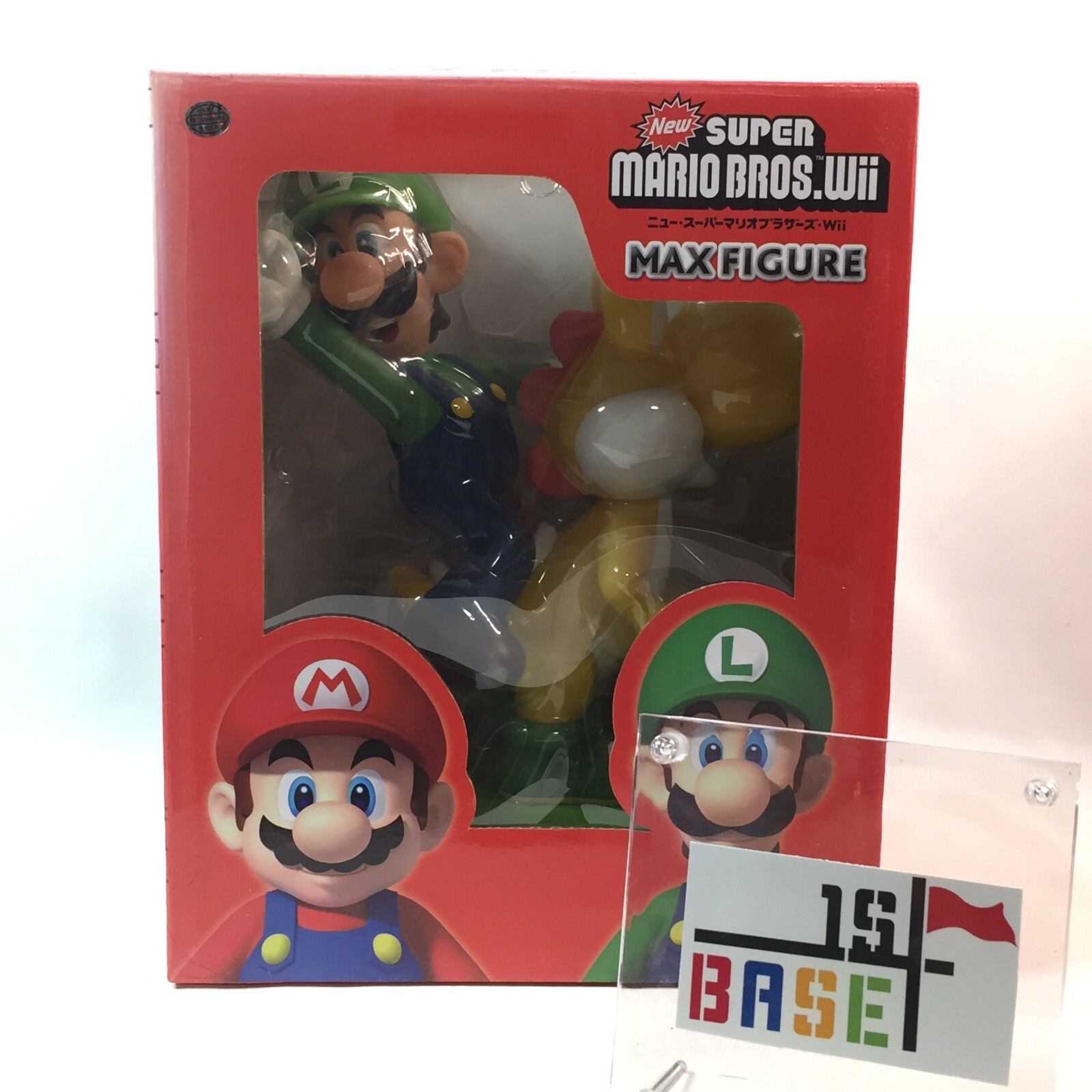 マリオ＆ヨッシー 、ルイージ＆ヨッシー マックスフィギュア マリオ＆ヨッシーの名コンビがビッグサイズのフィギュアで登場