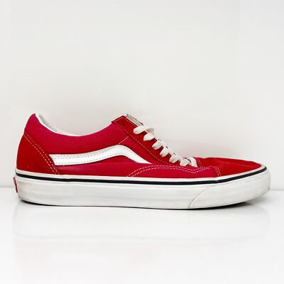 Vans Unisex Off The Wall 751505 Красная повседневная обувь Кроссовки Размер M 9 W 10,5