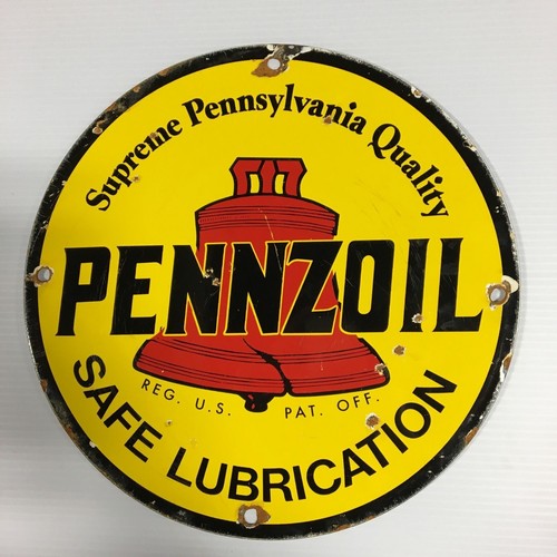 Vintage SOCONY Parabase Motor Oil Porcelain Gas Pump Plate | eBay display picture 1