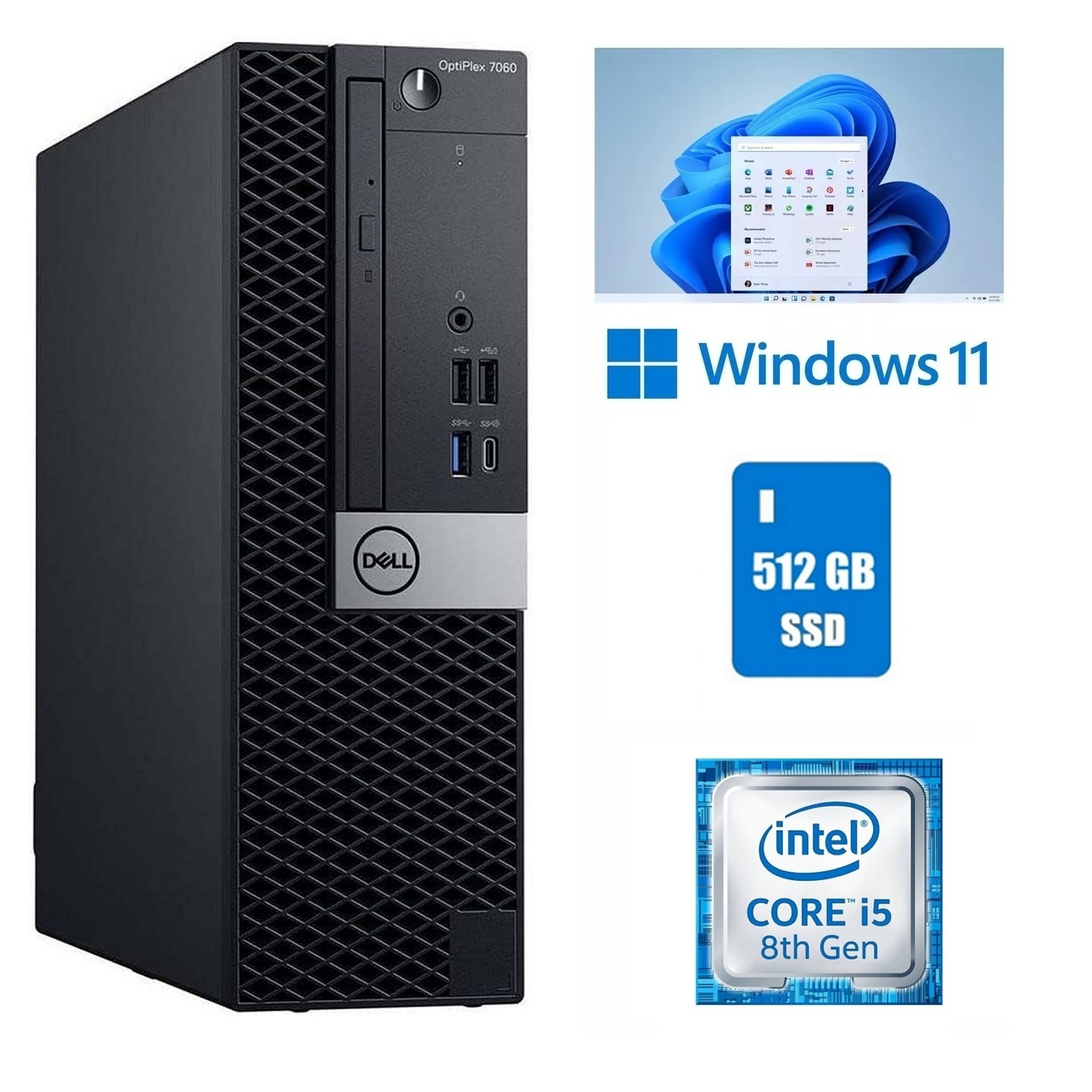 ミニPC DELL Optiplex7060 i5/32GB/512GB Office Amazon.com: Dell Optiplex 7060 Mini Desktop PC Intel Core i5