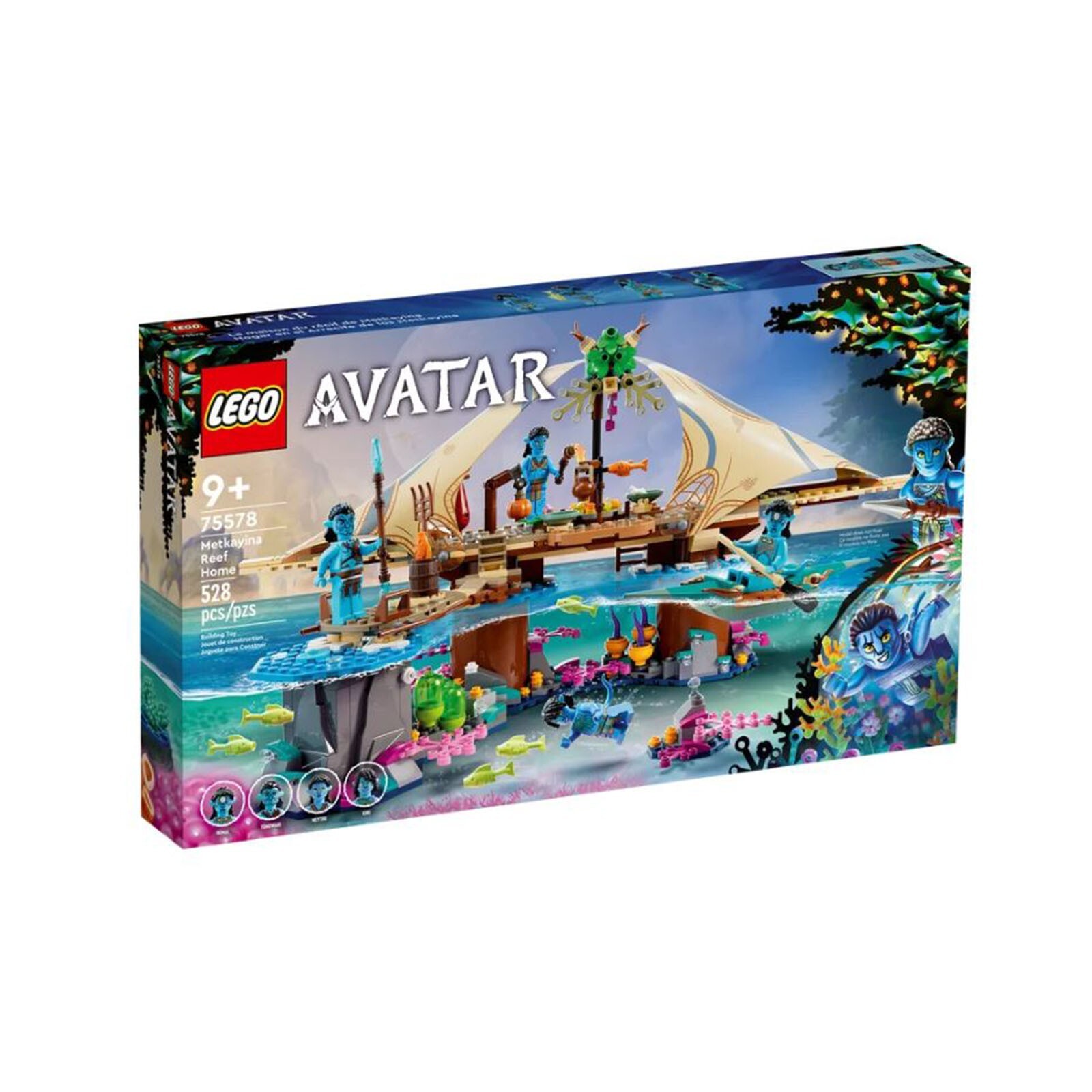 Набор для строительства дома LEGO Avatar Metkayina Reef 75578 НОВЫЙ В НАЛИЧИИ