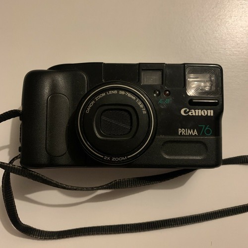 届いて5分で撮影できる！Canon Ab Zoom76 フィルムカメラセット♪ Canon コンパクトフィルムカメラ Autoboy zoom76 中古美品