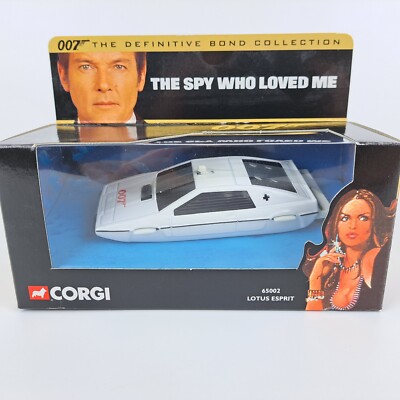 Corgi James Bond 007 Lotus Esprit Sub, The Spy Who Loved Me #65002 New in Box