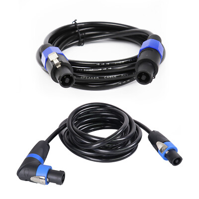 10 20 30 50 80FT Speakon Male to 3 Pin XLR Female Cable 16 AWG Pro Speak-ON Wire