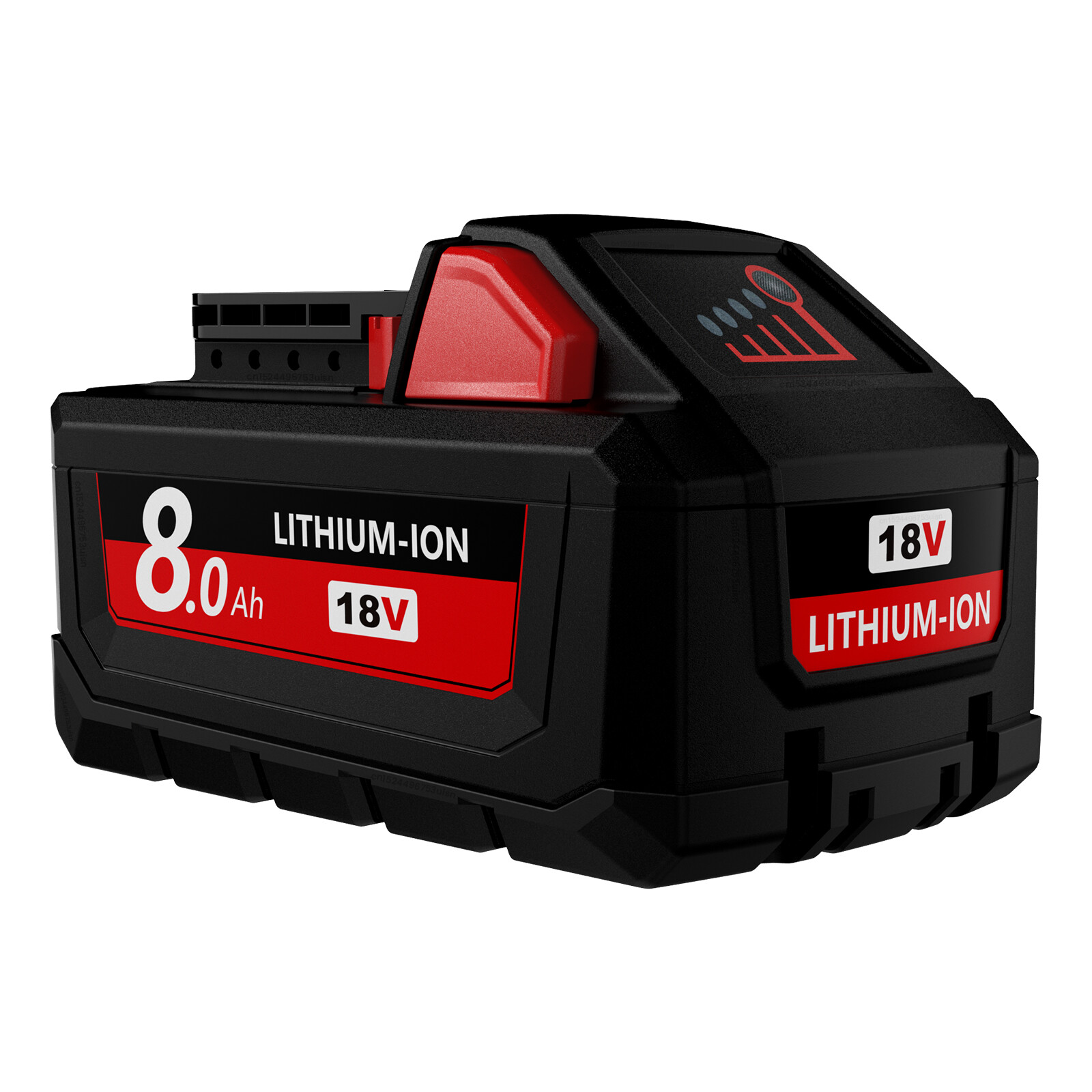 NEW For Milwaukee M18 Lithium ion 8.0AH Extended Capacity Battery 48-11-1860 US