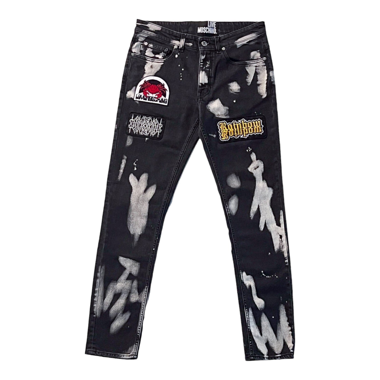 【新品タグ付き】LOVE MOSCHINO ハートスウェット　　ワンピース 20180627025611703_215.jpg