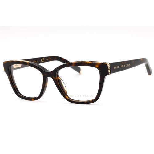 PHILIPP PLEIN キャットアイクラス VPP034S 0722 Philipp Plein Women's Eyeglasses Dark Havana Acetate Cat Eye