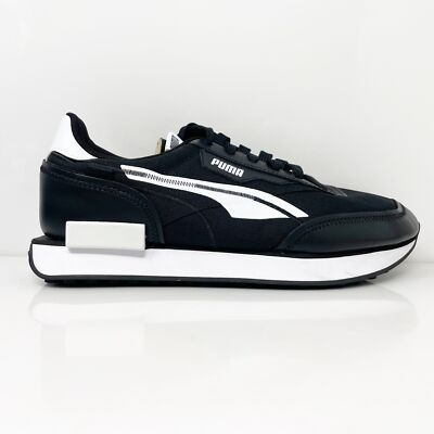 

Кроссовки Puma Mens Future Rider Twofold 380591-04 Черные повседневные кроссовки размер 7, Черный, Future Rider Twofold
