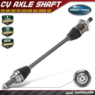 Rear Passenger Side CV Axle Assembly for BMW 320i F30 2013-2018 320i xDrive 428