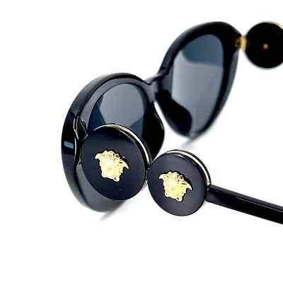 Pre-owned Versace Sunglasses Mod.4433-u Gb1/87 Authentic In Gray