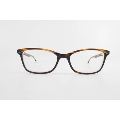 Geoffrey Beene GM 202110 Brown Marble Cat Eye Eyeglass Frames 52-17-135 Tortoise