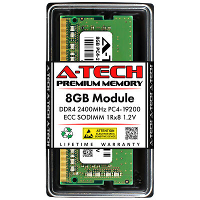 8GB PC4-19200 ECC SODIMM (Hynix HMA81GS7CJR8N-UH Equivalent) Server Memory RAM