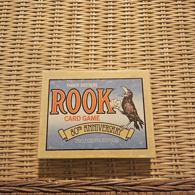 VTG Parker Brothers ROOK Card Game 80th Anniversary Collector s Edition Complete