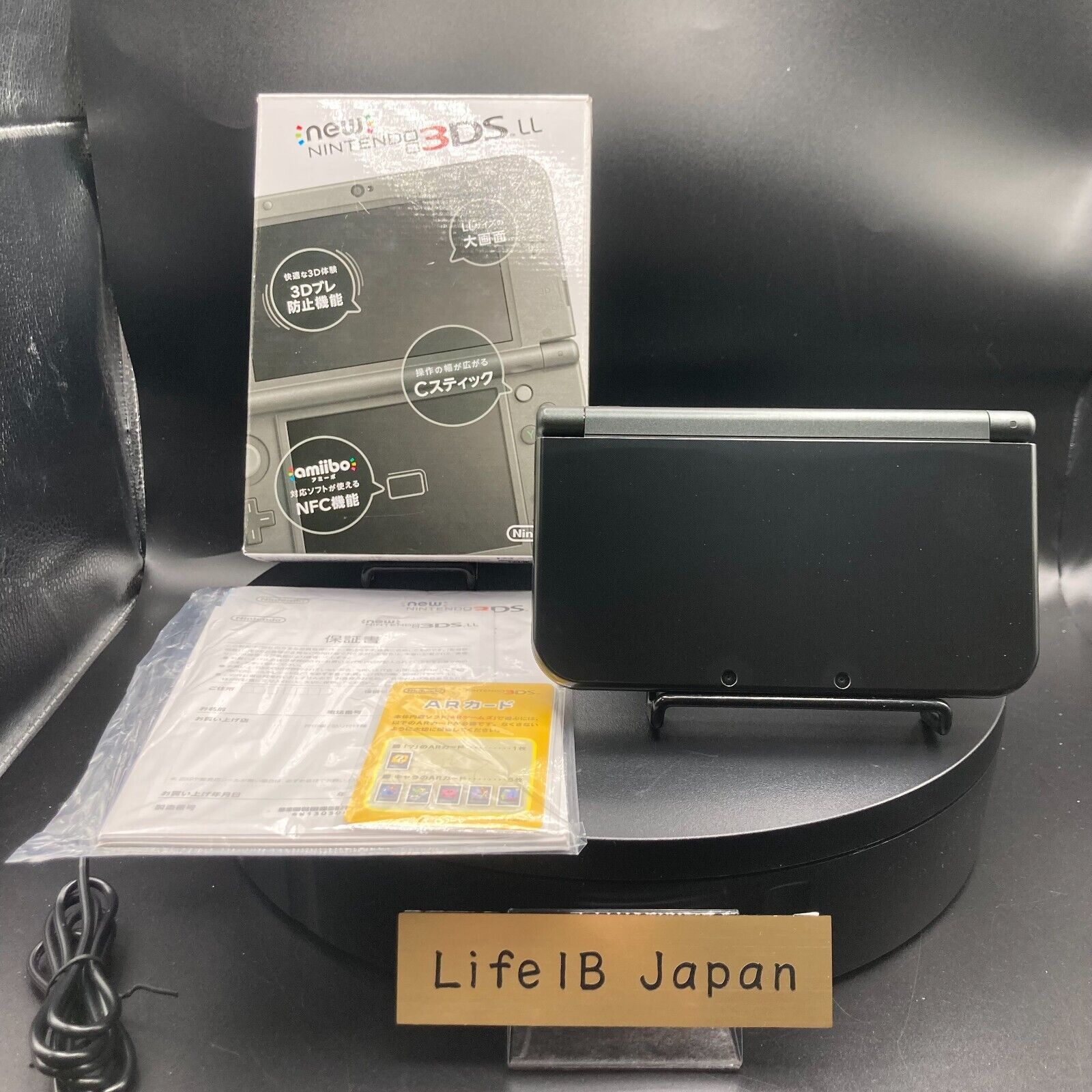 New Nintendo 3DS LL XL Metallic Black Console System New Nintendo 3DS LL XL Metallic Black Console System