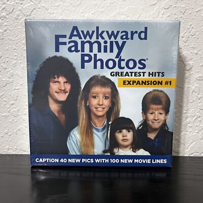 Awkward Family Photos Greatest Hits Expansion #1 Card Game Brand New Sealed