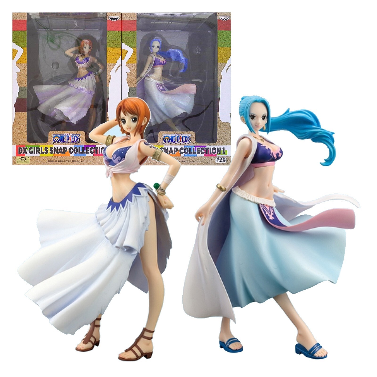 ONE PIECE DX GLRLS SNAP COLLECTIONシリーズ BANPRESTO ONE PIECE DX GIRLS SNAP COLLECTION 1 Figure Nami