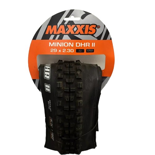 Maxxis Minion DHR II 29 x 2.30 60 TPI Folding Dual Compound EXO Tubeless (1 Pc) Maxxis Minion DHR II 29 x 2.30 60 TPI Folding Dual Compound EXO Tubeless (1 Pc)